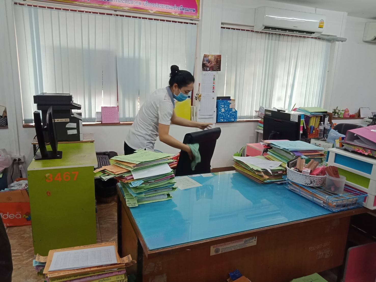 ﻿สำนักงานบังคับคดีจังหวัดยโสธร จัดกิจกรรม Big Cleaning Day เพื่อป้องกันการแพร่ระบาดของโรคติดเชื้อไวรัสโคโรนา 2019 (Coronavirus Disease 2019 : COVID-19)